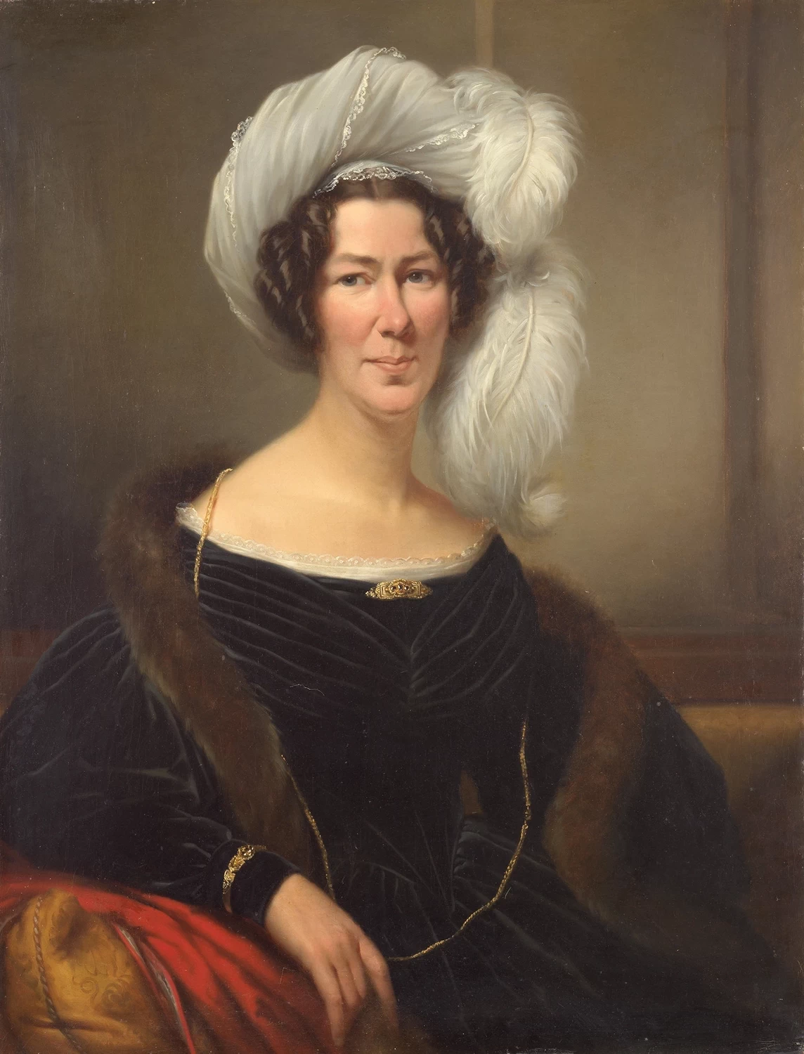 Ritratto di Clasina Theresia Planteau - Thijm, 1830